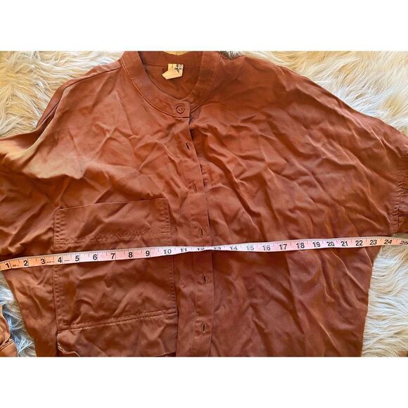 Anthropologie Eve Gravel Eastwood Shirtdress size large